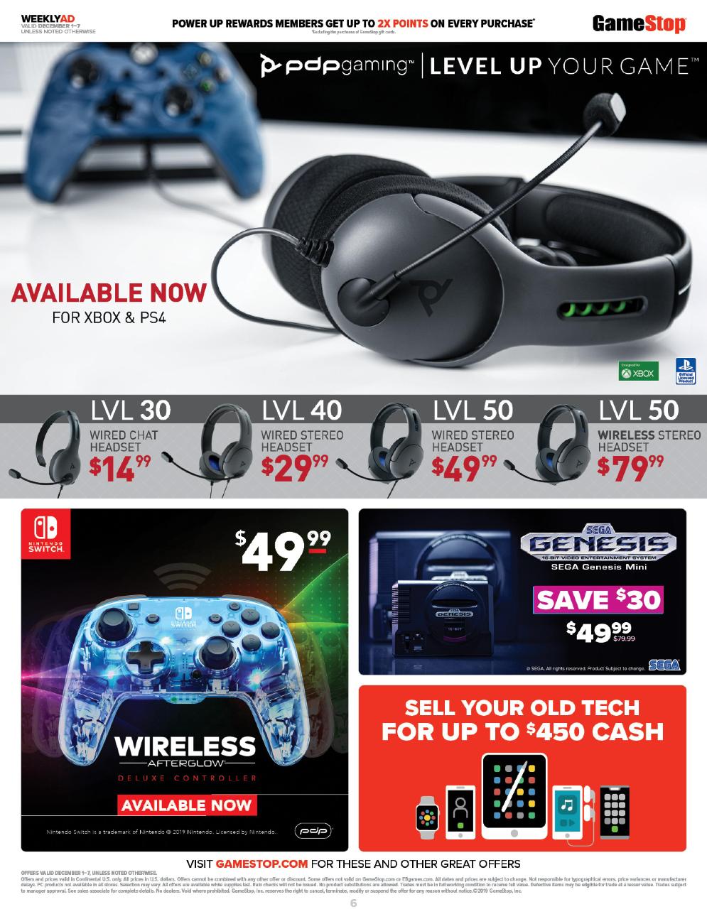 GameStop Cyber Monday 2020 Ad, Deals and Sales